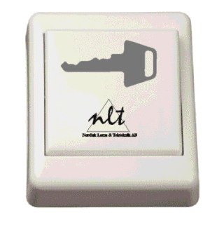 Öppnaknapp ELKO - Graverad "Nyckelsymbol" Logo NLTAB