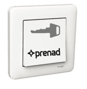 Öppnaknapp Exxact Infälld Graverad "Nyckelsymbol" Logo Prenad