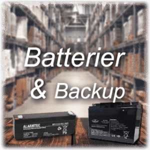 Batterier & Backup