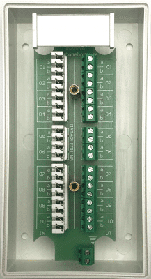 Telebox 10 par med slits/skruv