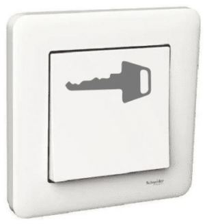 Exxact strömställare - Valfri gravyr "Öppnaknapp"