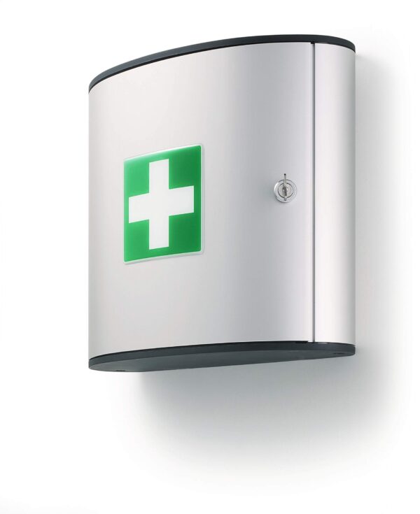Första hjälpen skåp FIRST AID BOX M med innehåll enl. DIN 13164:2022 197123