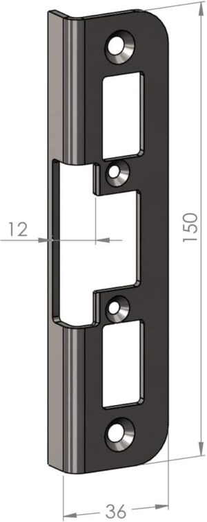 Safetron Monteringsstolpe SA65-12