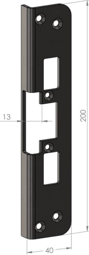 Safetron Monteringsstolpe SA87B-13