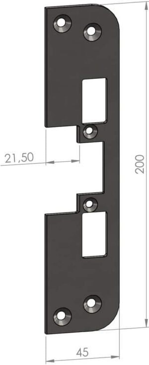 Safetron Monteringsstolpe SA87-21