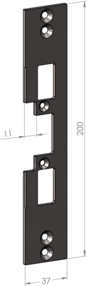 Safetron Monteringsstolpe SA47