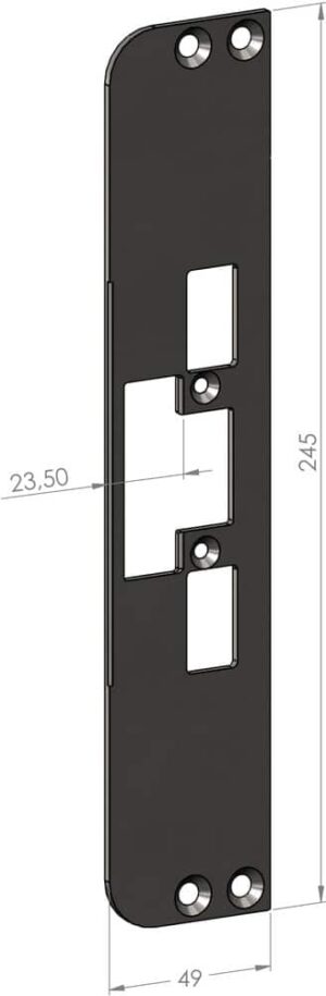 Safetron Monteringsstolpe SA46