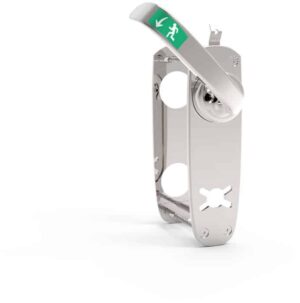 Nödutrymningsbeslag 794 höger nickelsäkert