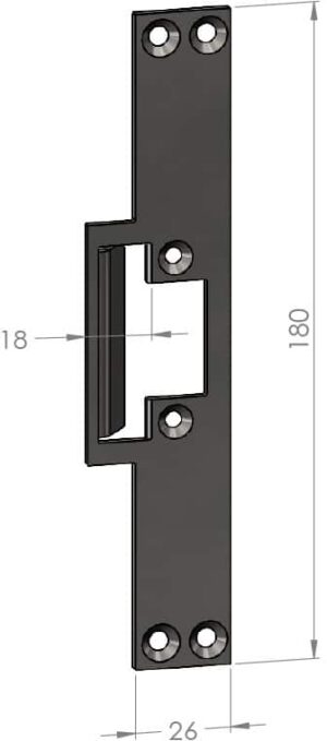 Safetron Monteringsstolpe SA07