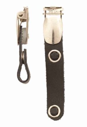 Metallclip B på läderstrip Art.nr 57300-0000