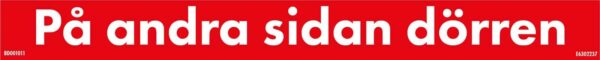 Dekal "På Andra Sidan Dörren" 6302237