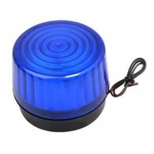 Blixtljus Blå LED TD-SL35 - Lampa med 90 blixtar per minut 12-24V