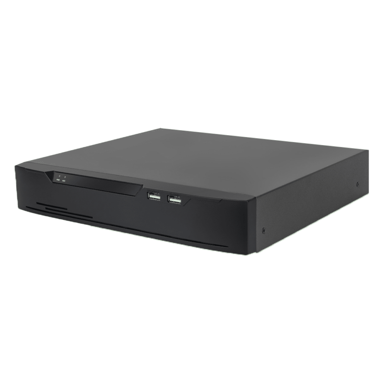 NVR Inspelningsutrustning 8 Kanaler 2TB Inbyggd Hårddisk