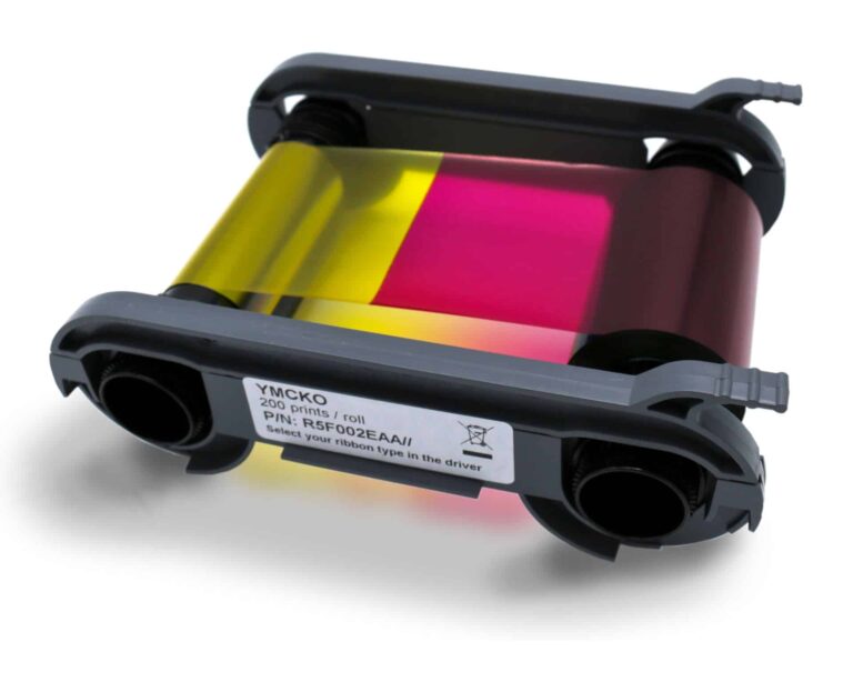Färgband  Evolis R5F002EAA YMCKO Colour Ribbon (200 Prints)