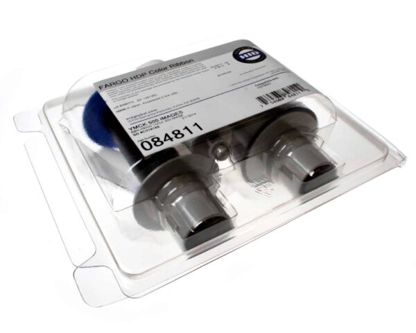 Färgband Fargo HDP8500 YMCK Full Colour Ribbon with Black Resin Panel 500 Images, 084811 (500 images) R-FG-84811