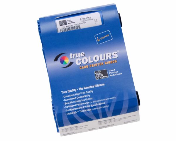 Färgband Zebra Eco YMCKO Printer Ribbon P110i/P120i, 800017-240 (200 Prints) R-Z-800017-240