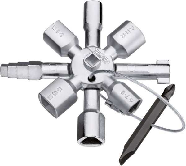 VAKTMÄSTARNYCKEL KOPPLINGSSKÅPSNYCKEL KNIPEX TWINKEY 1662389