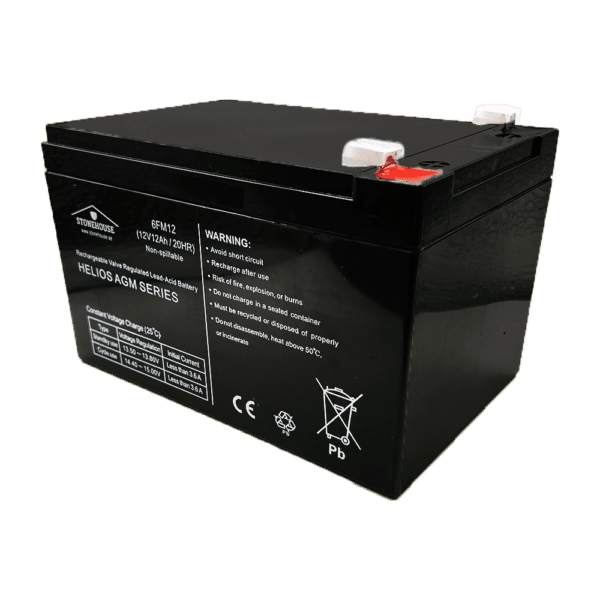 Batteri 12Ah 12V HELIOS 50012