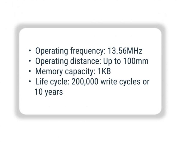 Salto 1K – 100-pack, 13.56 MHz S1K-RFID-100