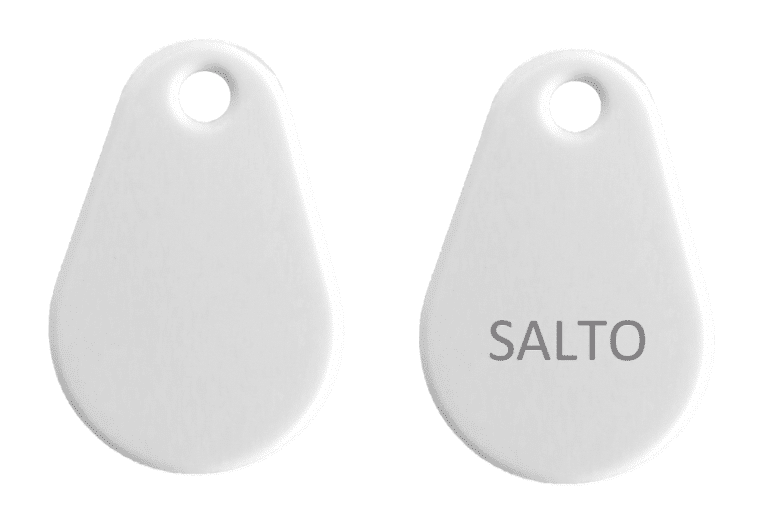 Salto Tagg Mifare1k® Saltokod och Salto inskrift - Vit - Uranus Plus (Kompatibelt med PFM01KB )