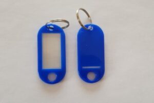 Nyckelring Blå- 10 pack