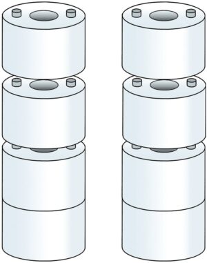 Väggdistans Q10X6Mm X40St