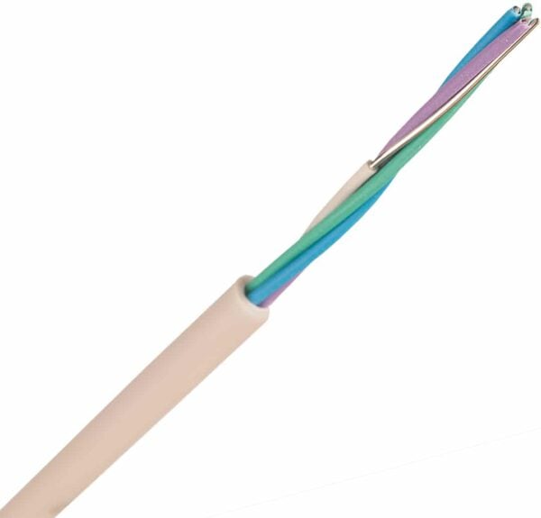 EQQXB EASY 1X4X0,5 VIT 300 meter bobin - Larmcenter Artikel 4802777-1