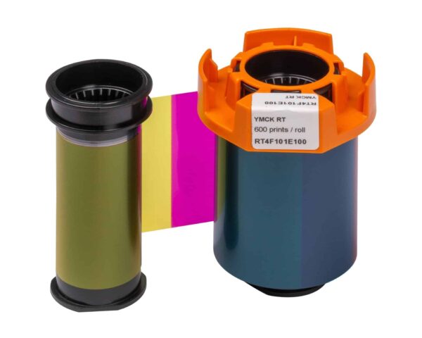 Evolis Agilia RT4F101E100 YMCK Colour Ribbon (600 Prints) R-EV-RT4F101E100