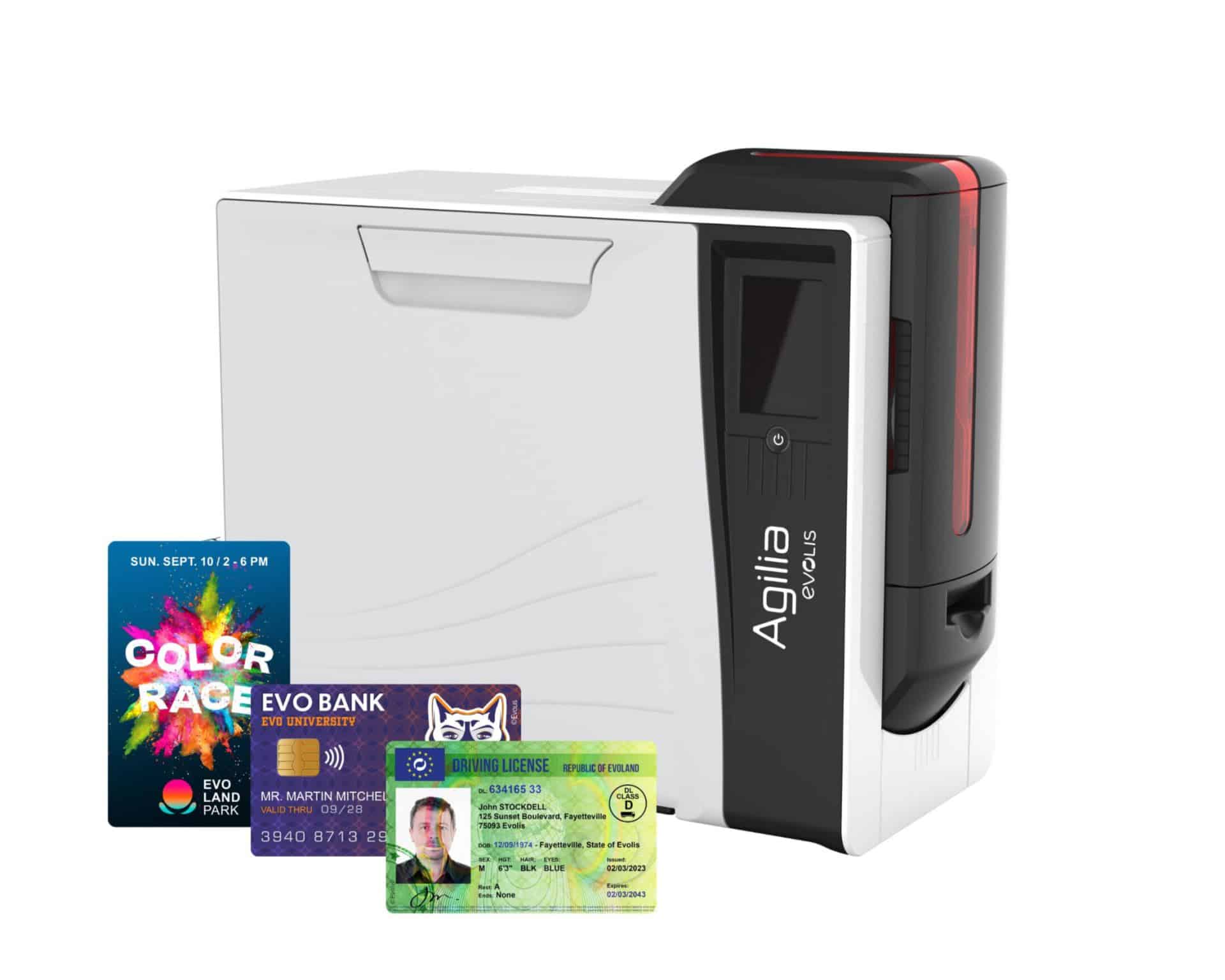 Kortskrivare Evolis Agilia Simplex - 600 DPI Retransfer Utskrifter P-EV-AG1-0001 Kortskrivare Evolis Agilia Simplex - 600 DPI Retransfer Utskrifter P-EV-AG1-0001