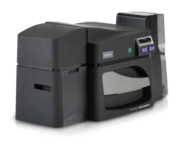Kortskrivare Fargo DTC4500e Duplex - Med Lamination, ISO Magnetic Encoder och Låsbara Tråg P-FG-55530