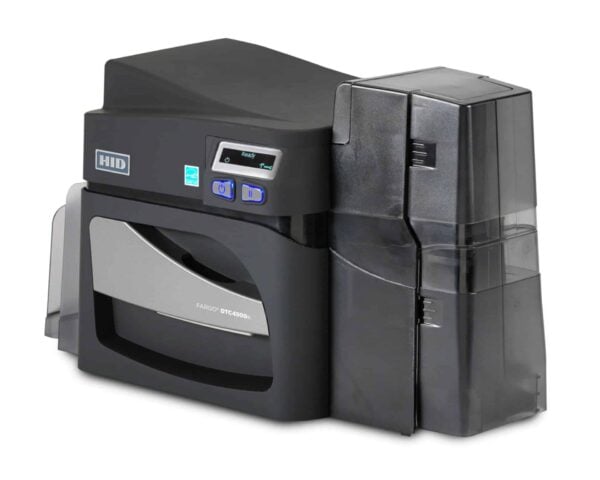 Kortskrivare Fargo DTC4500e Duplex - Med Lamination, ISO Magnetic Encoder och Låsbara Tråg P-FG-55530