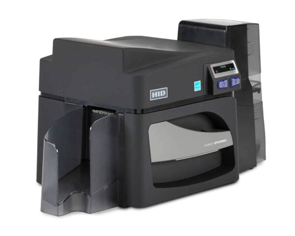 Kortskrivare Fargo DTC4500e Duplex - Med Lamination, ISO Magnetic Encoder och Låsbara Tråg P-FG-55530