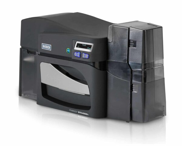Kortskrivare Fargo DTC4500e Duplex - Med Lamination, ISO Magnetic Encoder och Låsbara Tråg P-FG-55530