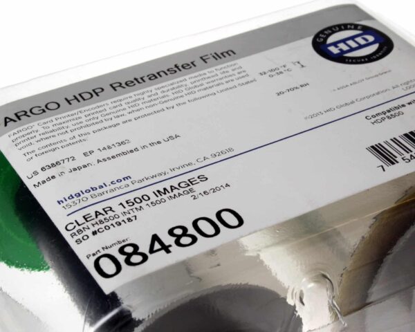 Färgband HDP8500 Standard Clear Film, 084800 (1500 images) R-FG-84800