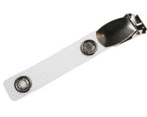 Krokodilklämma metall 70 mm band (100-pack))