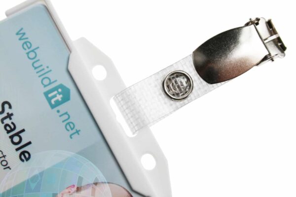 Krokodilklämma metall 70 mm band (100-pack)) A-CL-LVMP