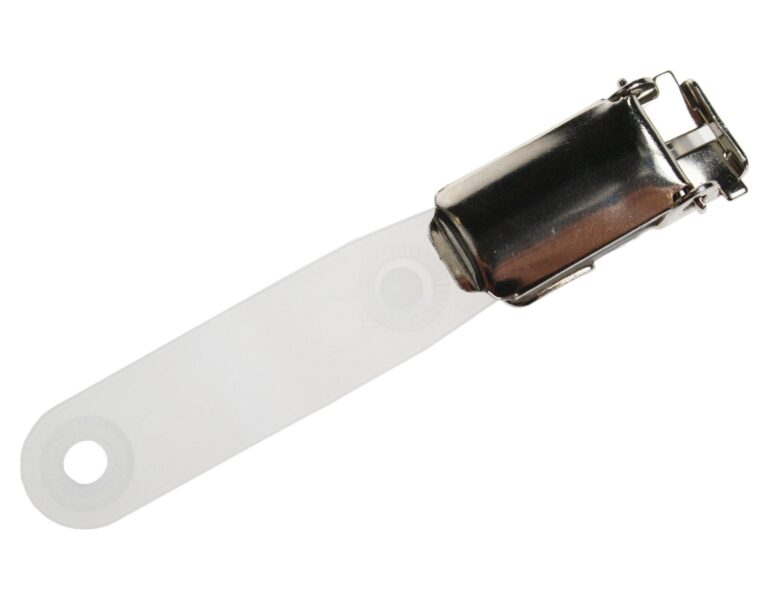 Clips för korthållare, med nylonrem och plastband (100 pack)