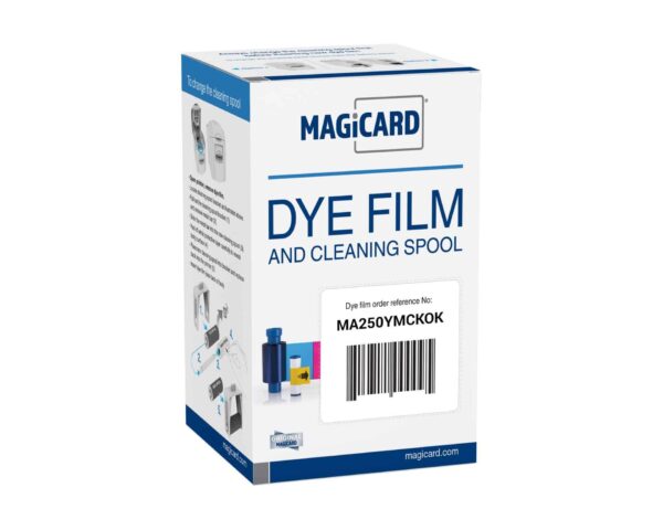 Färgband Magicard MA250YMCKOK Colour Ribbon (250 Prints) R-MG-EN8
