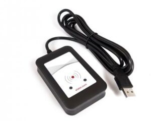 RFID Läsare Elatec TWN4 Multitech 2 LF 125 Khz EM4100/02/4200 Bordsläsare