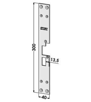 Monteringsstolpe ST183-A Vänster