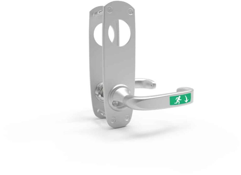 Safetron Nödutrymningsbeslag 793 mattkrom