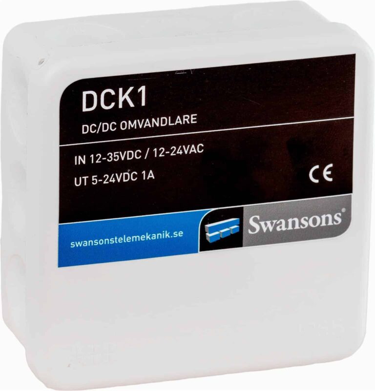 Omvandl Dc/Dc Omv 24/12V 1A
