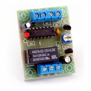 Tidrelä 12V - 0-45 sekunder 1 st vxl relä m ind.