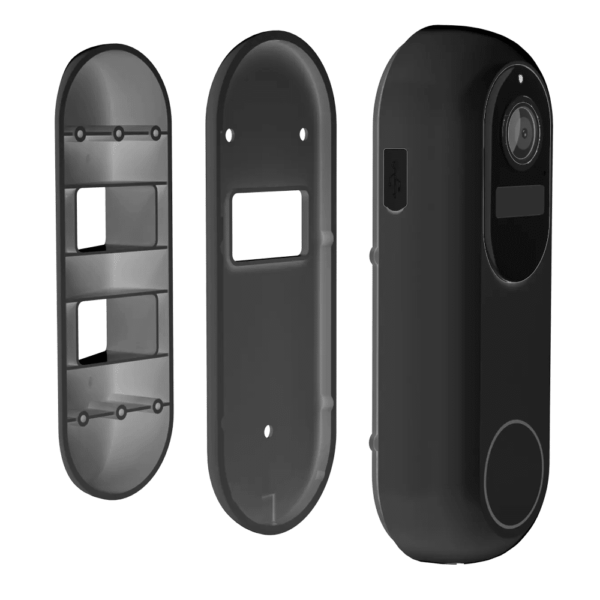 Dörrklocka med Kamera - WiFi Dual-band - Trådlös och Lång batteritid DK-T31-TY-1080P