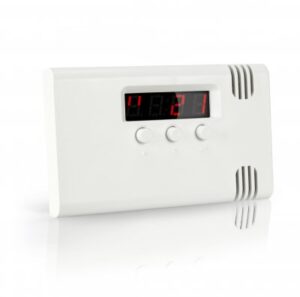 Temperaturdetektor TD- 1 Programmerbar med Extern Sensor - Trådbunden