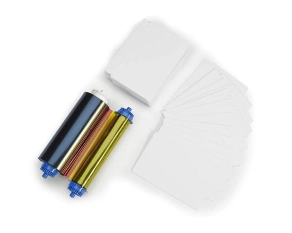 Zebra 106000-10L Media Kit (400 Cards + 400 YMCO Prints) R-Z-106000-10L