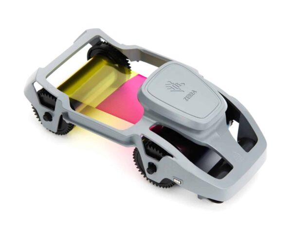 Zebra 800300-370EM ZC Half-Panel YMCKO Ribbon (400 Prints) R-Z-800300-370EM