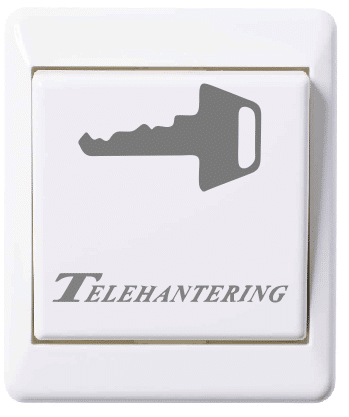 Öppnaknapp ELKO Nyckel Logo Telehantering
