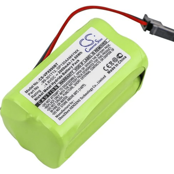 Batteri PowerMaster - 4.8V, 2000 mAh - Visonic GP130AAM48V