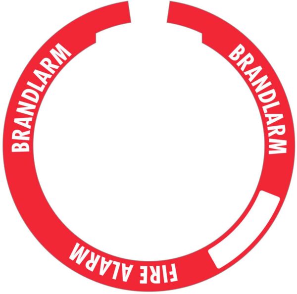 DEKAL BRAND/FIRE RÖD BOTTEN 6300863